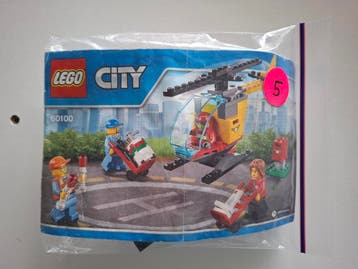 LEGO City Vliegveld Starter Set 60100, Zo goed als nieuw, Complete set, Lego, City