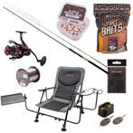 Ultimate Complete Feeder Chair Fishing Set, Verzenden, Nieuw