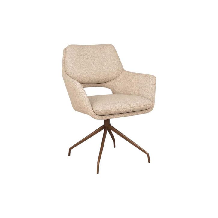 Eetkamerstoel Aarhus | Anodic Brown, Huis en Inrichting, Stoelen, Nieuw, Ophalen of Verzenden