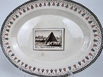 Giustiniani - Schotel - Geglazuurd aardewerk - Graf van Caio