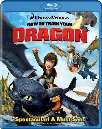 Hoe Tem je een Draak (Blu-ray), Verzenden, Gebruikt