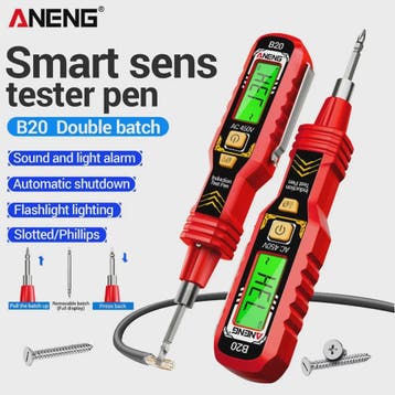 ANENG B20 Spanningsmeter & Schroevendraaier Pen - Dubbelzijd, Verzenden, Nieuw