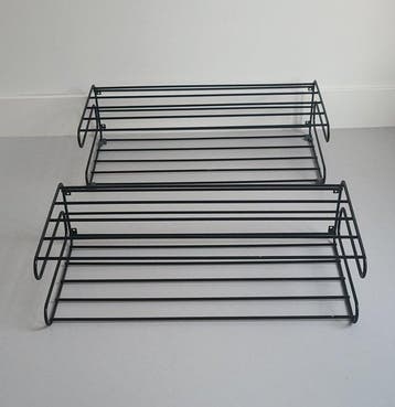IKEA - Kapstok (2) - Frän - Staal - IKEA vintage