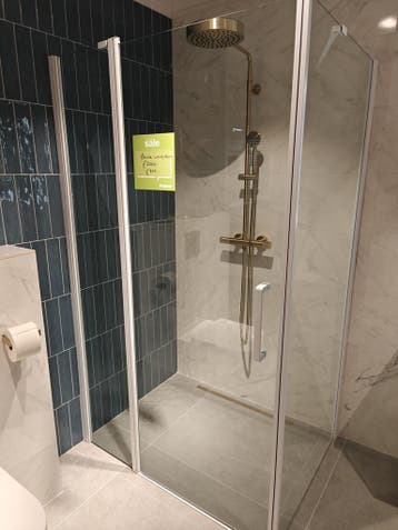 Showmodel douchecabine mat wit 120x90cm - 0005, Ophalen, Nieuw, Glas, Douche