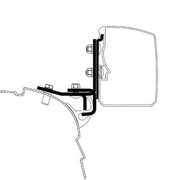 Thule VW T5/T6 Minivan Multi Rail SWB Adapter 3200, Ophalen of Verzenden, Nieuw