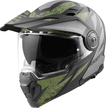 Bogotto FG-102 Safari Fiberglas Enduro Helm Zwart Grijs, XXL, Nieuw met kaartje, Overige merken, Heren