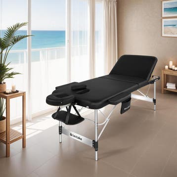 Massagetafel met 3 zones Ko Tao, draagtas, aluminiumframe -, Sport en Fitness, Massageproducten, Verzenden, Nieuw