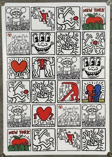 Keith Haring (after) - Icons & New York