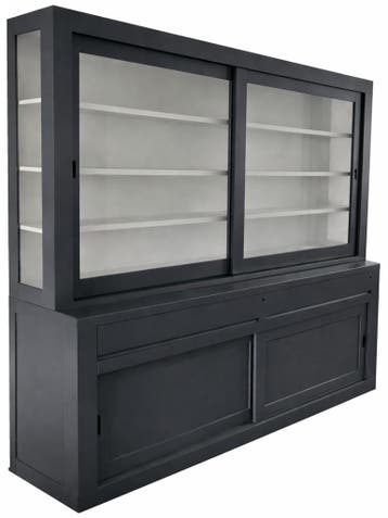 Design buffetkast antraciet Petten 240cm, Ophalen of Verzenden, Nieuw
