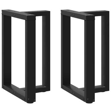 Eettafelpoten T-vorm 60x35cm - Retourdeal 54% Korting, Tafelpoot, Minder dan 50 cm, Minder dan 50 cm, Ophalen of Verzenden