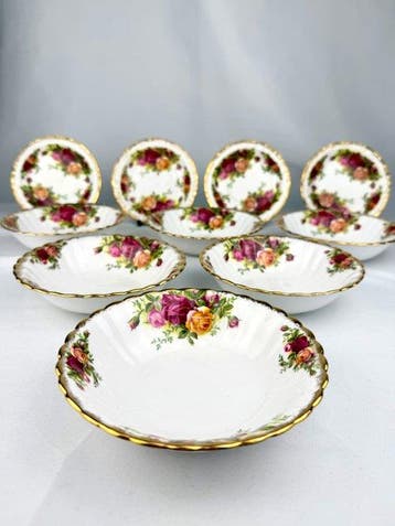 Royal Albert - Kom (10) - Been - Old Country Roses