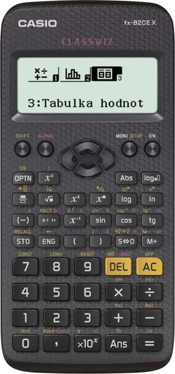 WETENSCHAPPELIJKE REKENMACHINE CASIO FX 82CEX ZWART, 12-C..., Verzenden, Nieuw