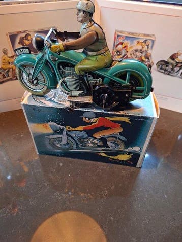Arnold - Blikken speelgoed - Arnold A 560 Motorcycle With