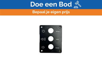 Bieden: Original Riva black coated Audio Control Panel for, Watersport en Boten, Ophalen of Verzenden, Nieuw