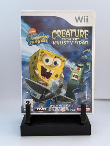Spongebob Squarepants Creatures from the Krusty Krab - Wii, Verzenden, Gebruikt
