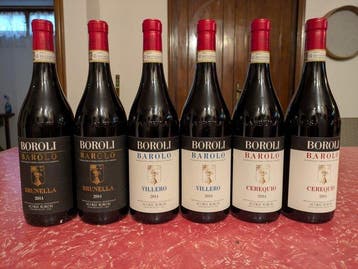 2014 x2 Villero, 2014 x2 Brunella & 2014 x2 Cerequio, Boroli, Verzamelen, Nieuw