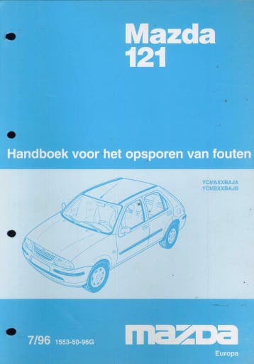 1996 Mazda 121 complete set werkplaatshandboek Nederlands, Verzenden