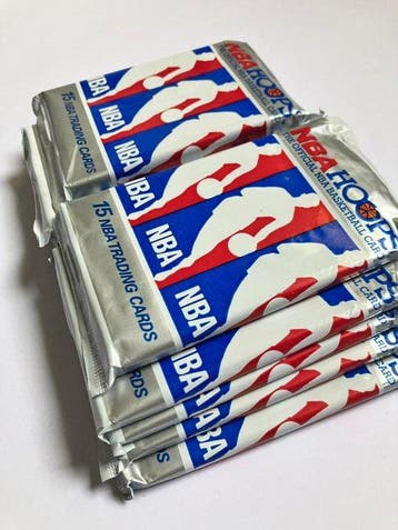 1990/91 NBA Hoops Michael Jordan - 10 Pack - Excellent (EX), Verzamelen, Nieuw