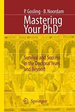 Mastering Your PhD 9783540333876 Patricia A. Gosling, Verzenden, Gelezen, Patricia A. Gosling