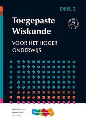 Toegepaste wiskunde voor het hoger onderwijs, 9789006310856, Verzenden, Zo goed als nieuw, HBO