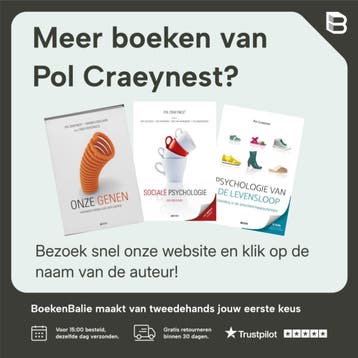 Algemene psychologie. Een inleiding 9789033478833, Verzenden, Gelezen, Pol Craeynest