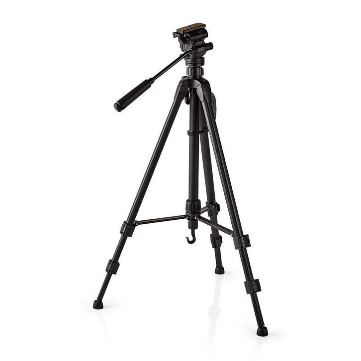 Tripodstatief fotocamera / videocamera Max werkhoogte 165 cm, Audio, Tv en Foto, Fotografie | Statieven en Balhoofden, Driepoot
