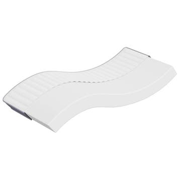 vidaXL Schuimmatras middelzacht 70x200 cm, Huis en Inrichting, Slaapkamer | Matrassen en Bedbodems, Verzenden, Nieuw
