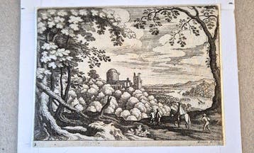 Matthäus Merian I (1593-1650)Vijf fraaie landschapgravures