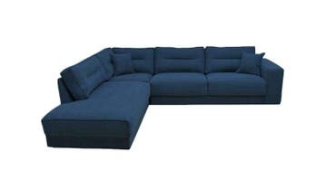 Hoekbank Venray - hoekbanken - Blauw, Nieuw, Stof