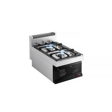 GGM Gastro | Gasfornuis tafelmodel - MARIO 700 - 400x700mm -, Verzenden
