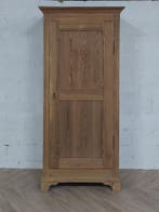 Landelijke klassieke kast, eendeurs, legkast, linnenkast