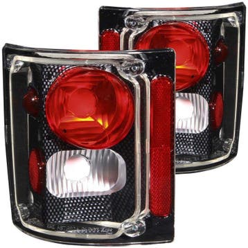 ANZO 1973-1987 Chevrolet C 10 Taillights Carbon, Ophalen of Verzenden, Nieuw