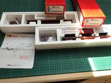 Rivarossi H0 - 2405/2412 - Modeltrein goederenwagon (2) -, Nieuw