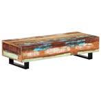Salontafel 120x50x30 cm massief gerecycled hout en staal, Verzenden, Nieuw