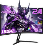 Gaming Monitor - Beeldscherm computer - 24 inch - Curved - 1, Verzenden, Zo goed als nieuw