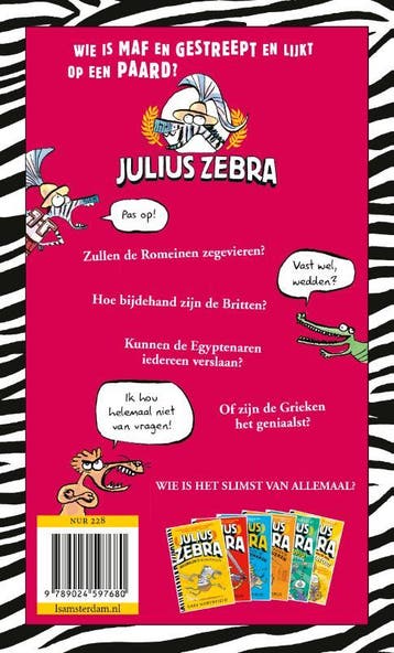 Het gigagrappige quizboek van Julius Zebra / Julius Zebra, Verzenden, Zo goed als nieuw, Gary Northfield