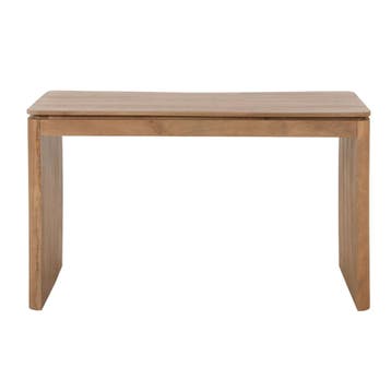 Bureau Dallas Naturel Mangohout 130 cm | Starfurn, Ophalen of Verzenden, Nieuw