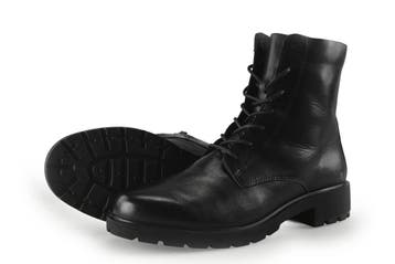 Ecco Veterboots in maat 40 Zwart, Kleding | Dames, Ecco, Verzenden, Zwart, Overige typen