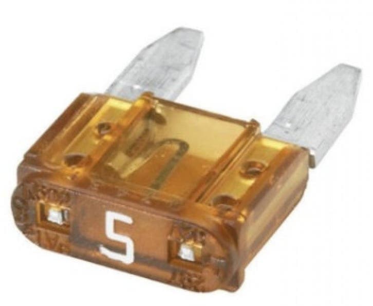 Mini Zekering 5A 100st, Caravans en Kamperen, Camper-accessoires, Nieuw, Ophalen of Verzenden