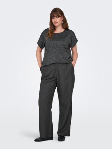 ONLY broek Hattie high waist Maat:, Kleding | Dames, Verzenden, Nieuw, Overige kleuren