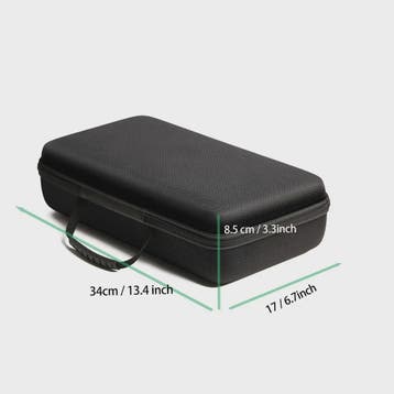 Luxe Horlogedoos 10 Vakken - Hardcase Opbergdoos & Vitrineho, Verzenden, Nieuw