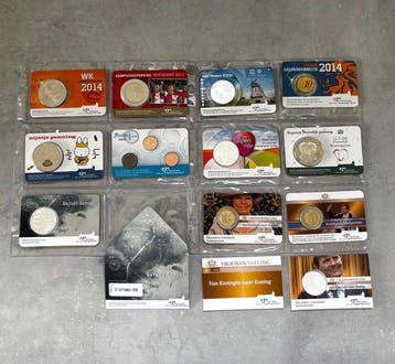 Nederland. Coin Card 2012/2019 (11 Items) (Zonder