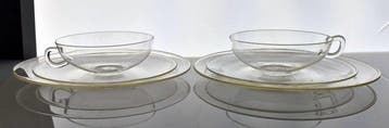 Jenaer Glas/Bauhaus Teegedeck - Wilhelm Wagenfeld - Kop en