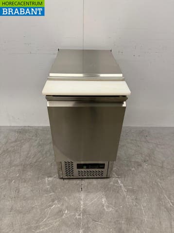 RVS Maxxfrost Saladette Koelwerkbank 1 Deur 44 cm 230V, Ophalen of Verzenden, Gebruikt