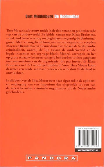 De godmother / Pandora pockets 9789046701553 Bart Middelburg, Verzenden, Gelezen, Bart Middelburg