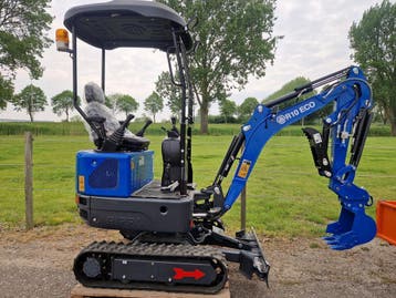 Rippa R10-6 ECO mini-graafmachine, Graafmachine
