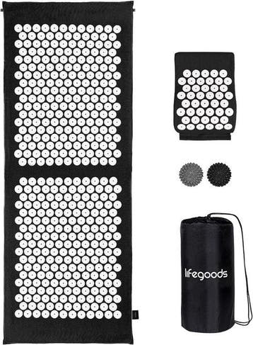 2dekans | LifeGoods Acupressuur Mat XL - met Kussen - Shakti, Ophalen of Verzenden, Zo goed als nieuw