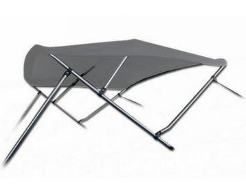 Sunmaster RVS 3-Boog Biminitop Grijs Hoogte 91 cm, Ophalen of Verzenden, Nieuw, Zeilboot of Motorboot