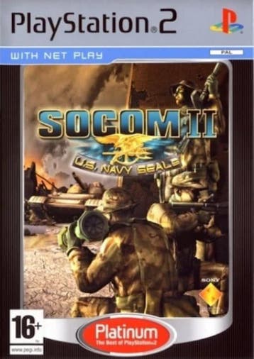 Playstation 2 SOCOM II: U.S. Navy SEALs, Verzenden, Zo goed als nieuw