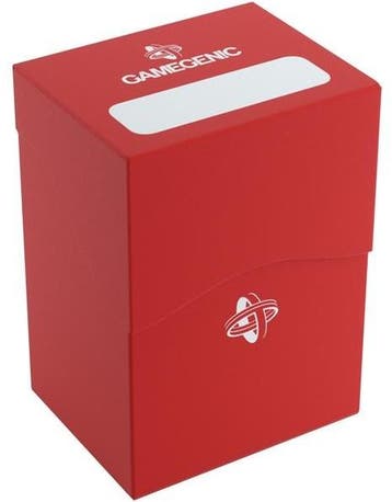 Deckbox 80+ Rood | GameGenic - Trading cards, Verzenden, Nieuw